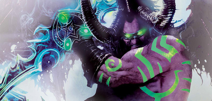 Big illidan novel cover william king header