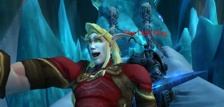 Big selfie with the lich king