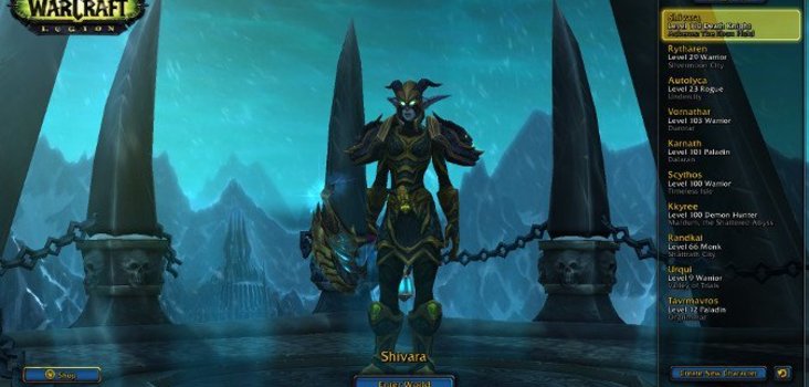 Big characterselectscrteen