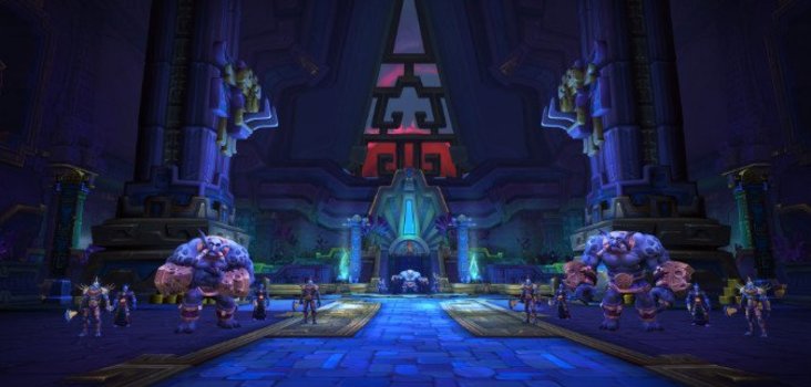 Big wow tides of vengeance battle of dazar alor raid