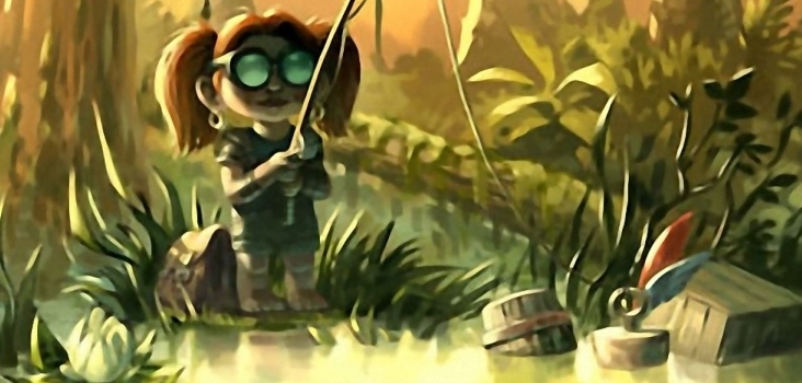 Big 10165 monsters world of warcraft fantasy fishing gnome 1059