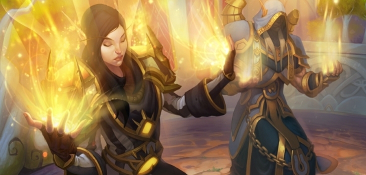 Big 900x705 18030 priest holy 2d illustration fantasy elves sorceress wow world of warcraft picture image digital art
