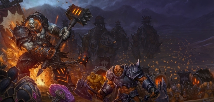 Big world of warcraft warlords of draenor box art by arsenal21 d86g2qf