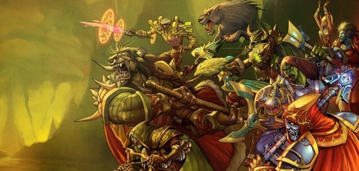 Big second world of warcraft dell wallpaper horde 