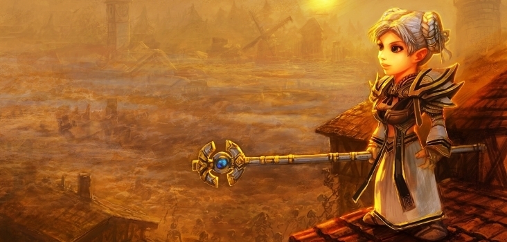 Big world of warcraft gnome yaorenwo chromie 1440x900 wallpaper wallpaper 2560x1600