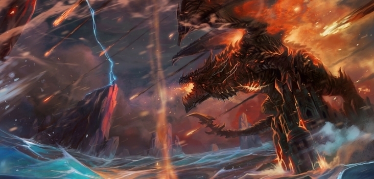 Big video games wings deathwing fan art world of warcraft cataclysm 2200x1323 wallpaper www.wallmay.com 71