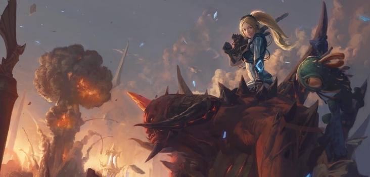 Big heroes of the storm art diablo nova and murky by aobtd88 3840x2160